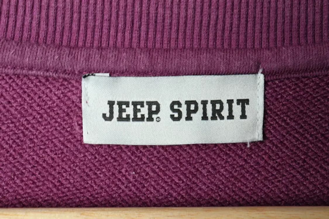 (L-XL) 지프 맨투맨 티셔츠 퍼플 포켓 올드스쿨-15D28 상품이미지8