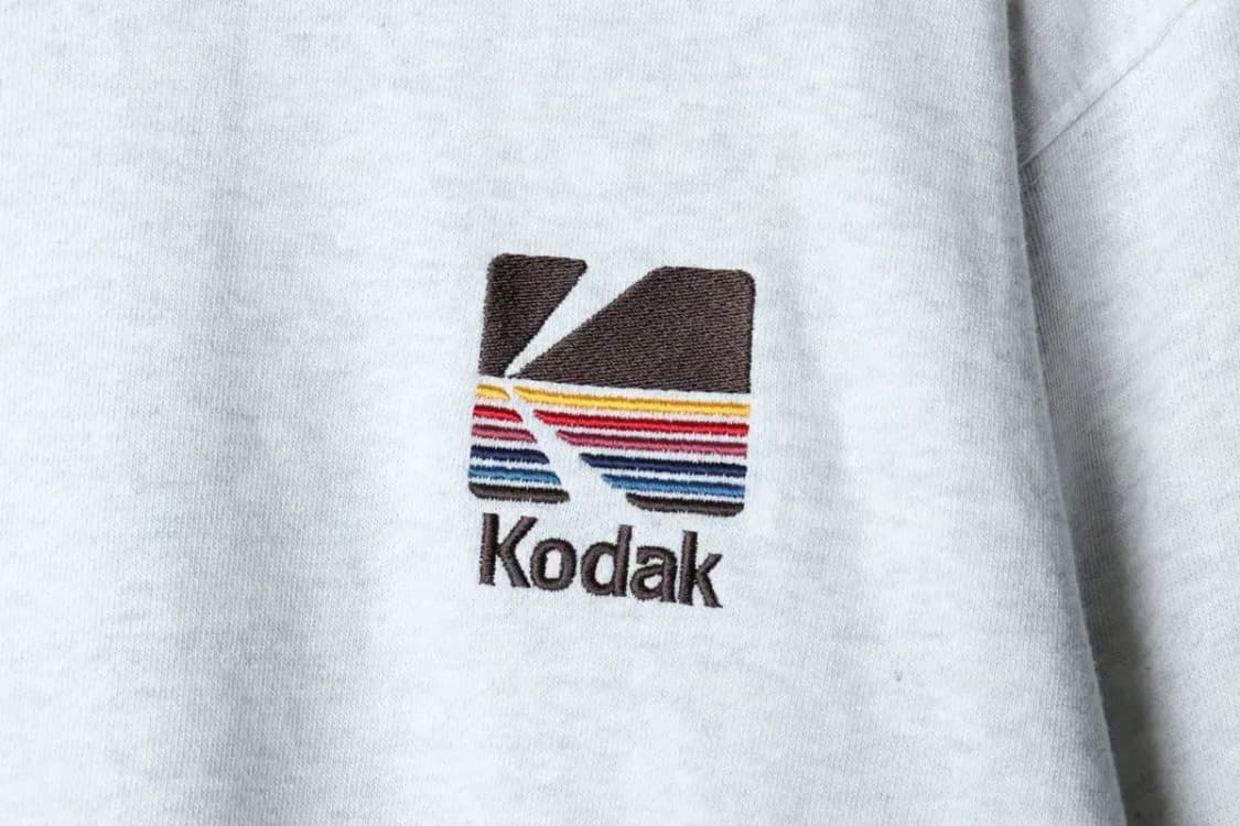 (L-XL) 코닥 맨투맨 티셔츠 멜란지화이트 올드스쿨-15D2A 상품이미지5