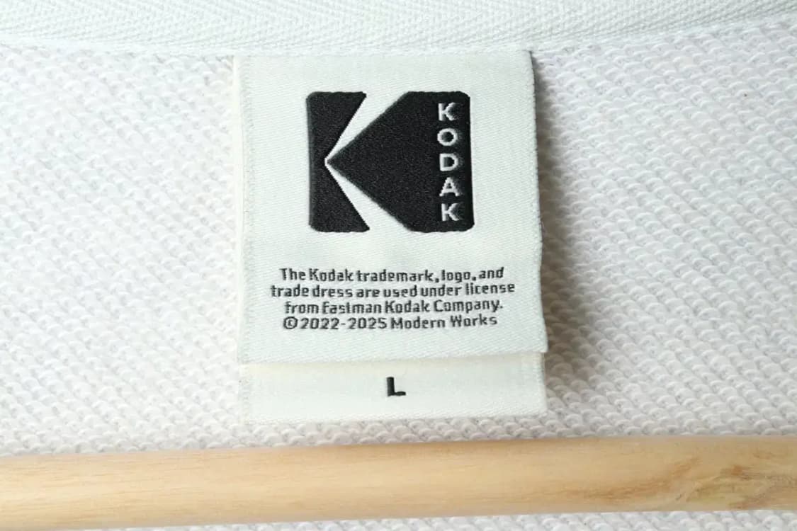 (L-XL) 코닥 맨투맨 티셔츠 멜란지화이트 올드스쿨-15D2A 상품이미지7
