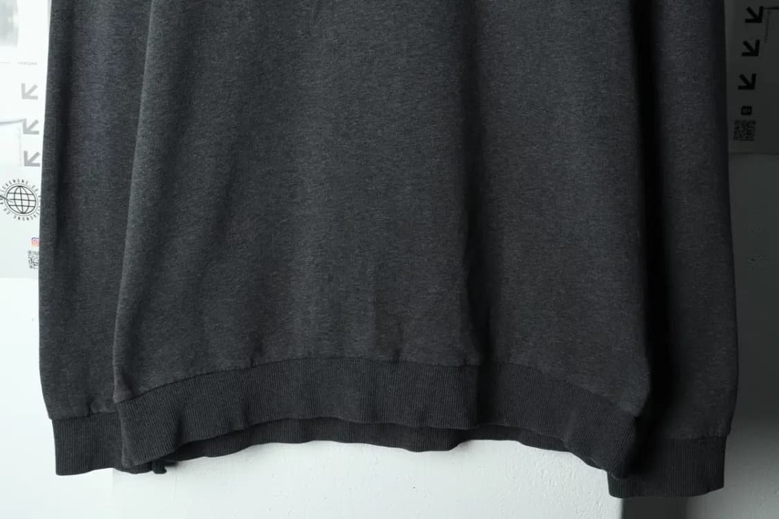 (XL) 캘빈클라인 맨투맨 티셔츠 그레이 로고 올드스쿨-15D2B 상품이미지4