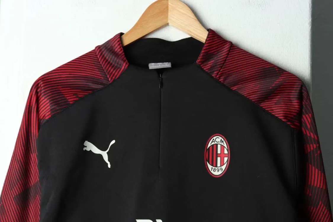 (L-XL) 퓨마 맨투맨 티셔츠 밀란 트레이닝 반집업 기모-15D2C 상품이미지3