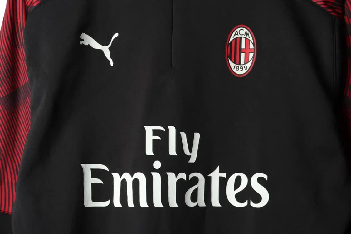 (L-XL) 퓨마 맨투맨 티셔츠 밀란 트레이닝 반집업 기모-15D2C 상품이미지5