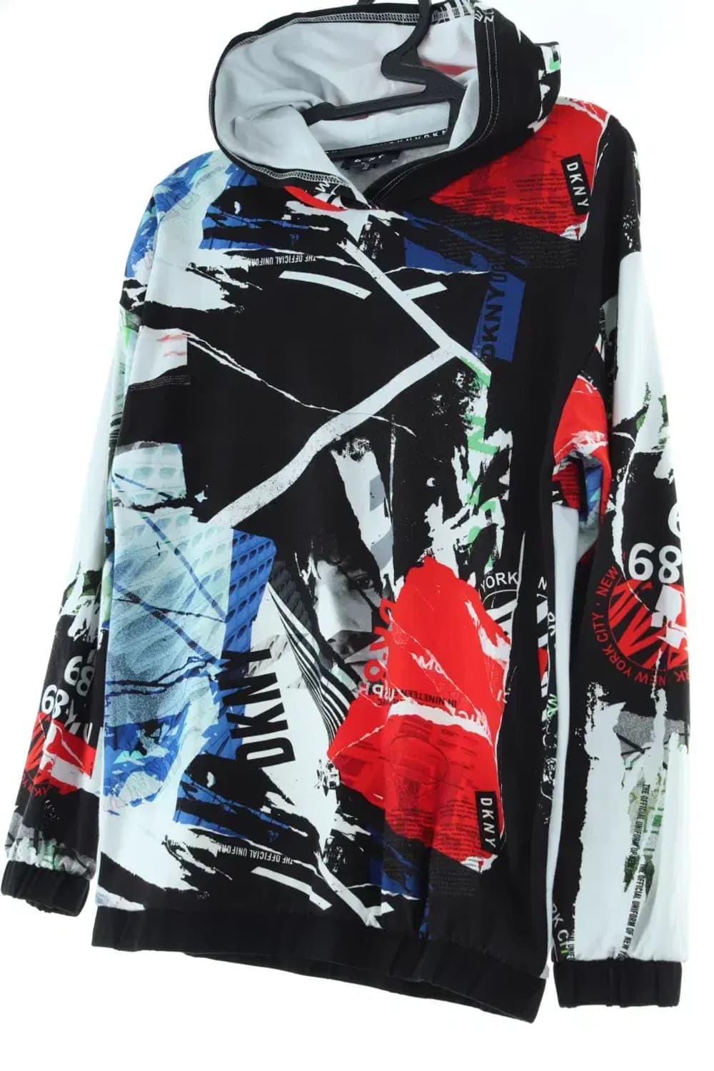 W(XS) DKNY 디케이앤와이 도나카란 후드티셔츠 패턴-15D69 상품이미지1