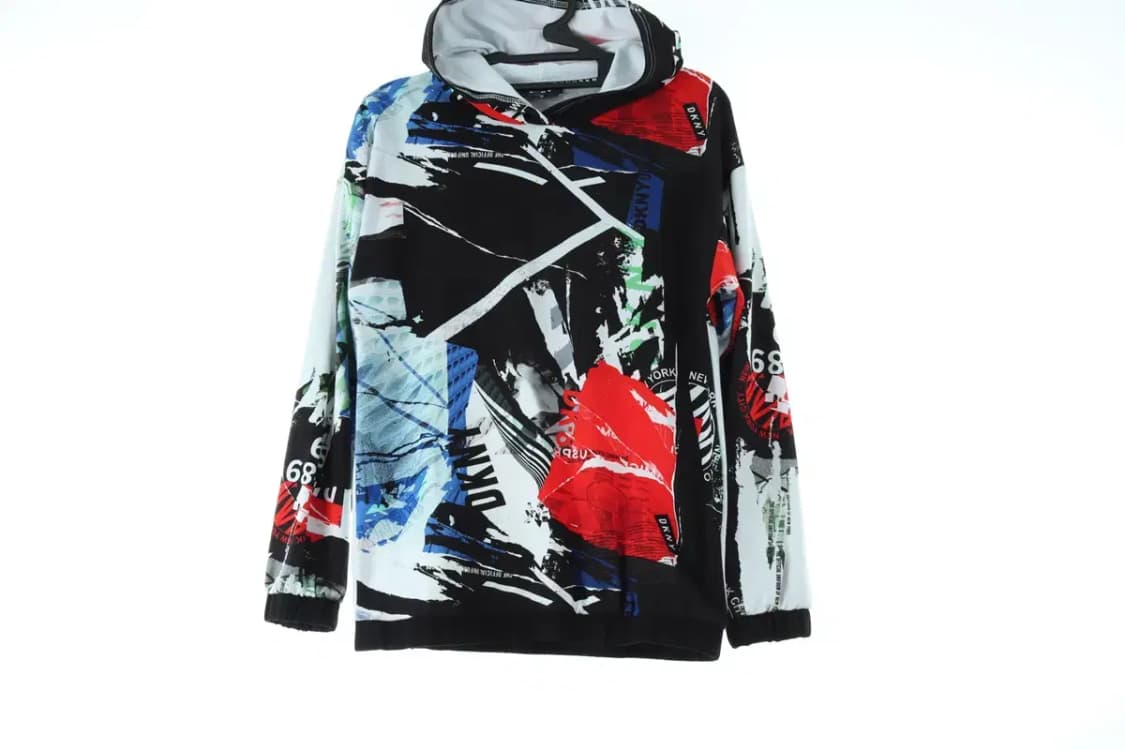 W(XS) DKNY 디케이앤와이 도나카란 후드티셔츠 패턴-15D69 상품이미지2