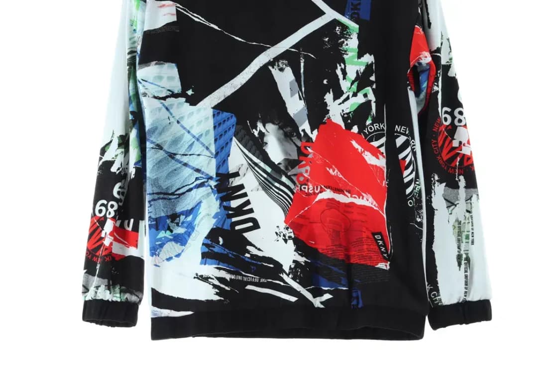 W(XS) DKNY 디케이앤와이 도나카란 후드티셔츠 패턴-15D69 상품이미지4