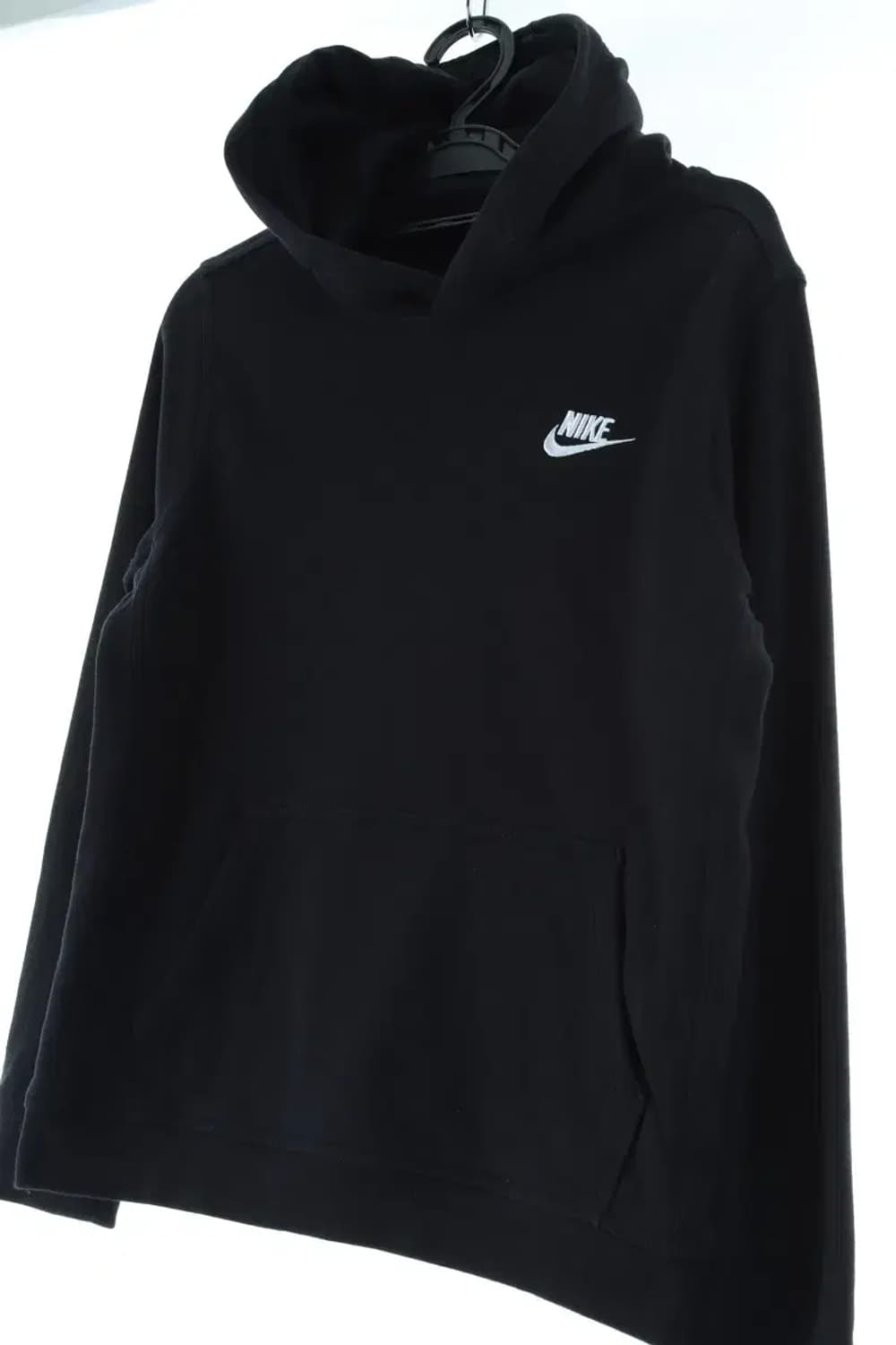 W(L) 나이키 후드티셔츠 블랙 기모 스우시-15D6A 상품이미지1