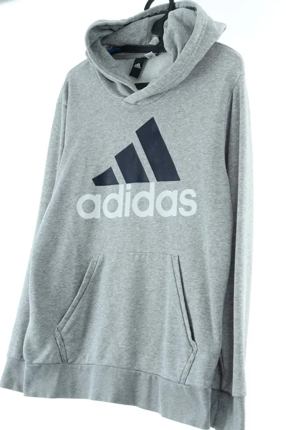 (L) 아디다스 후드티셔츠 빅로고 백멜란지-15D6C 상품이미지1