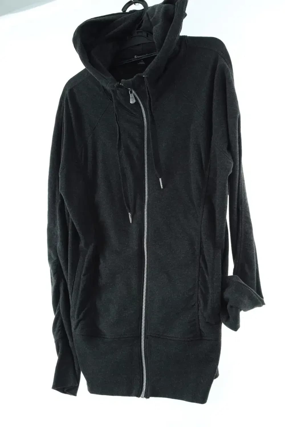 W(M-L) 챔피온 후드집업 쭈리 차콜 올드스쿨-15D6F 상품이미지1