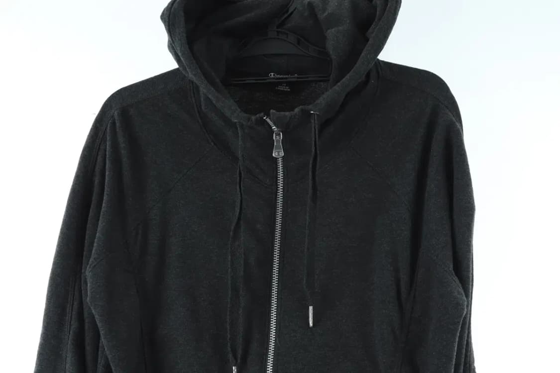 W(M-L) 챔피온 후드집업 쭈리 차콜 올드스쿨-15D6F 상품이미지3