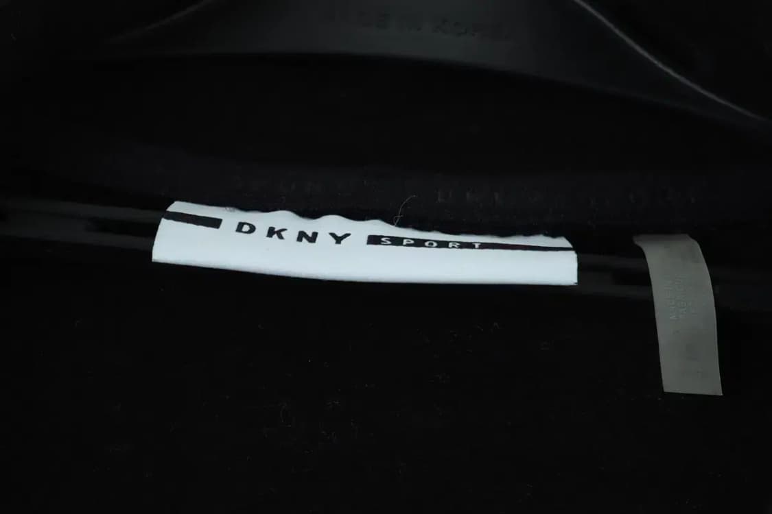 W(S) DKNY 디케이앤와이 도나카란 후드집업 빅로고 블랙-15D75 상품이미지6