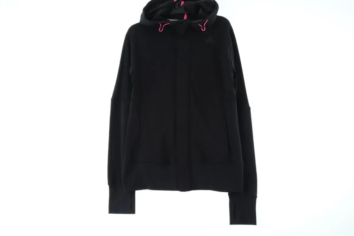 W(M) 아디다스 후드집업 일본판 블랙-15D7C 상품이미지2