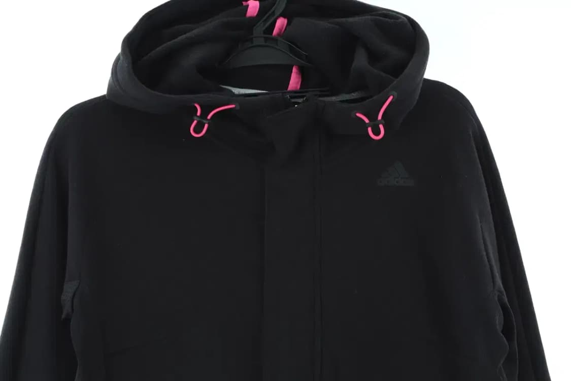 W(M) 아디다스 후드집업 일본판 블랙-15D7C 상품이미지3
