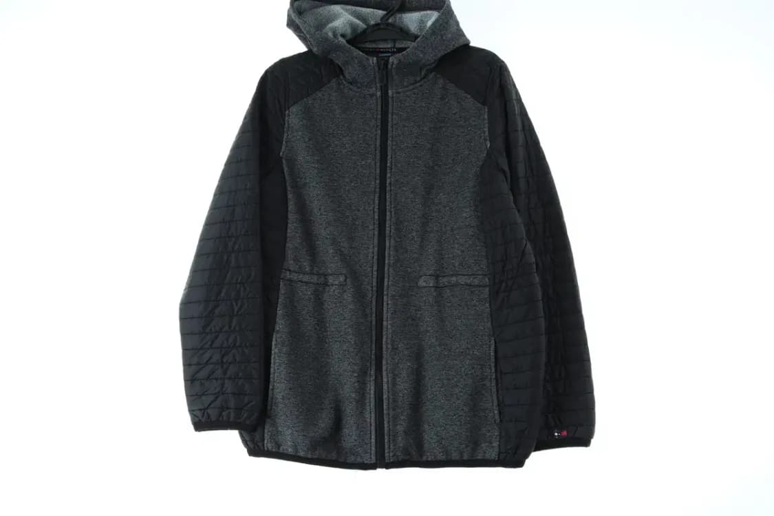 (M) 타미힐피거 후드집업 누빔 기모 차콜-15D7D 상품이미지2