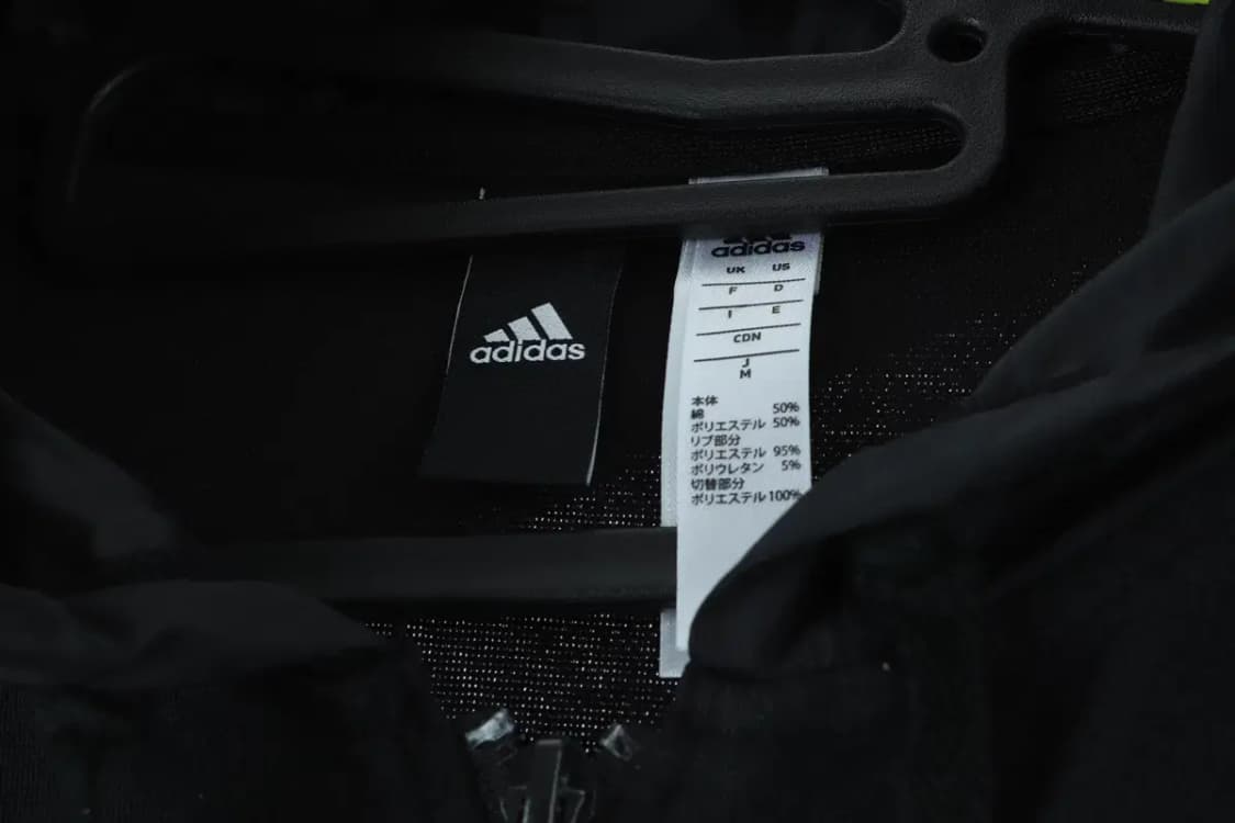 W(M) 아디다스 후드집업 삼선 블랙 소재배색 한정판-15D7E 상품이미지7