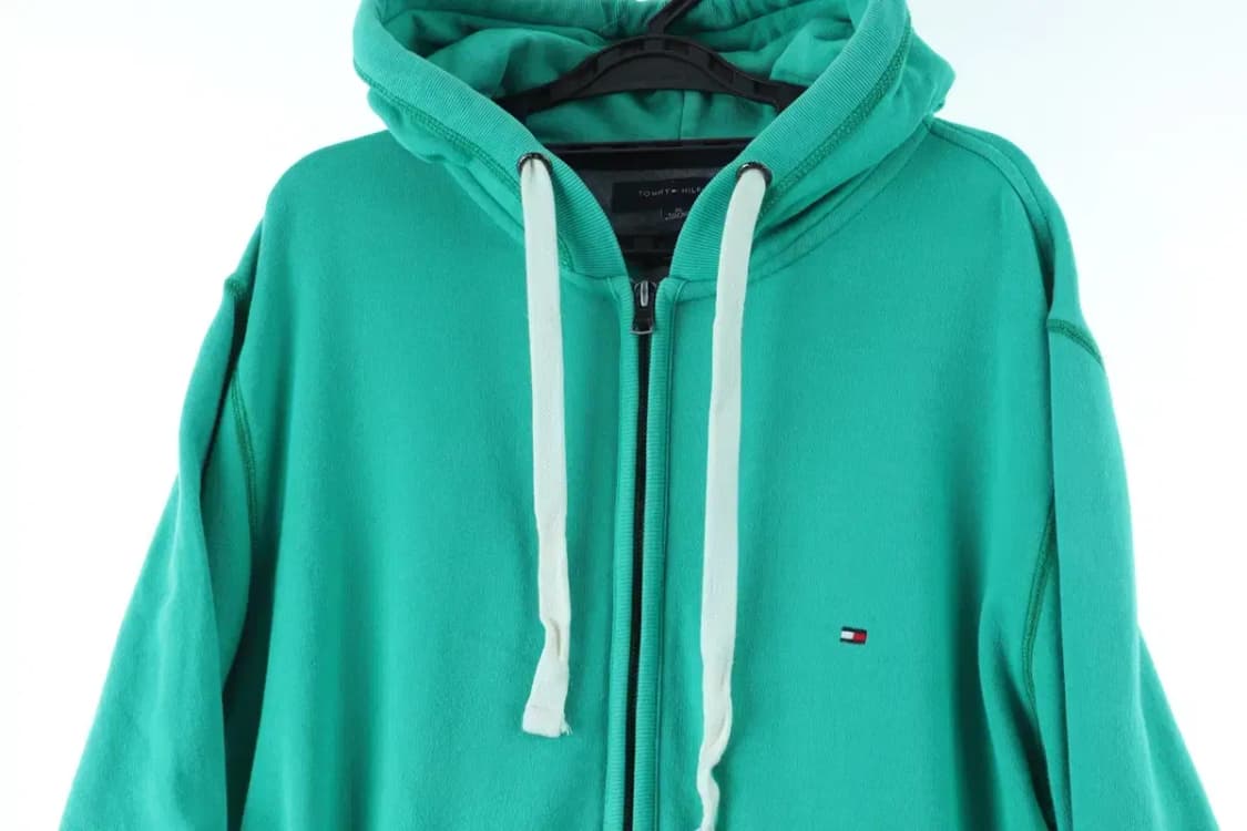 (XL-2XL) 타미힐피거 후드집업 빅사이즈 민트사과 한정판-15D81 상품이미지3