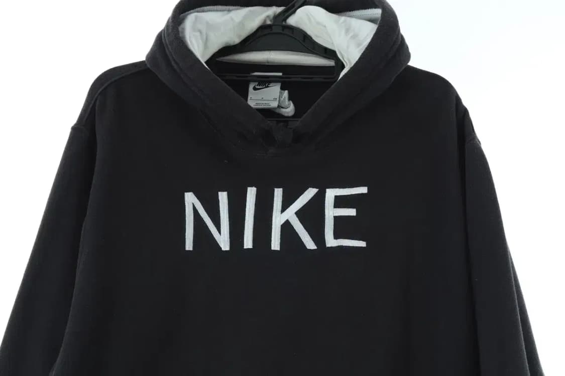 W(S-M) 나이키 후드티셔츠 년대 올드스쿨 블랙 한정판-15D91 상품이미지3