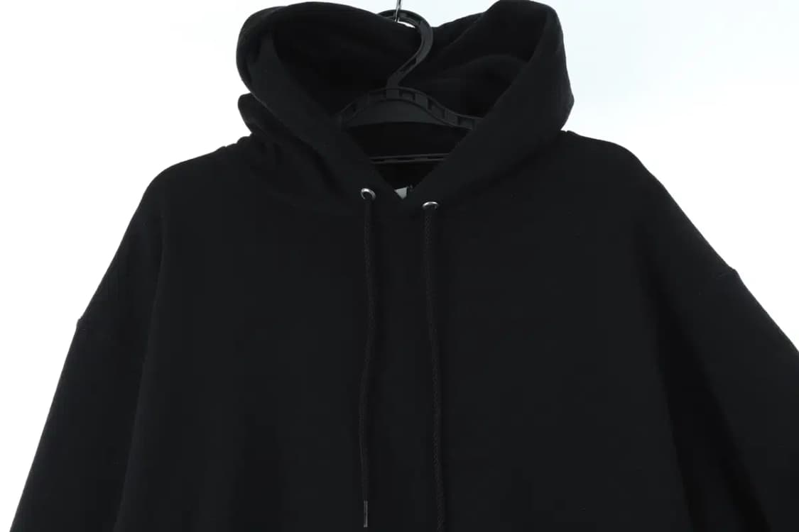 (XL-2XL) 챔피온 후드티셔츠 박시 무지 블랙 기모-15D92 상품이미지3