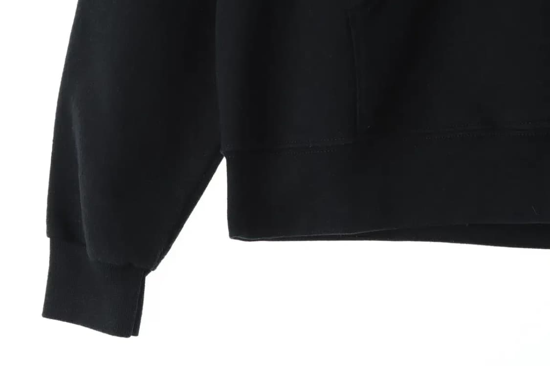 (XL-2XL) 챔피온 후드티셔츠 박시 무지 블랙 기모-15D92 상품이미지5