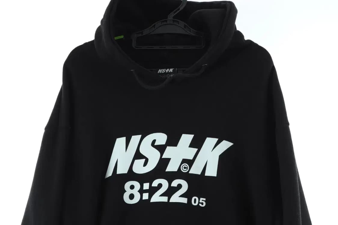 (M-XL) 네스티킥 후드티셔츠 박시 기모 블랙-15D97 상품이미지3