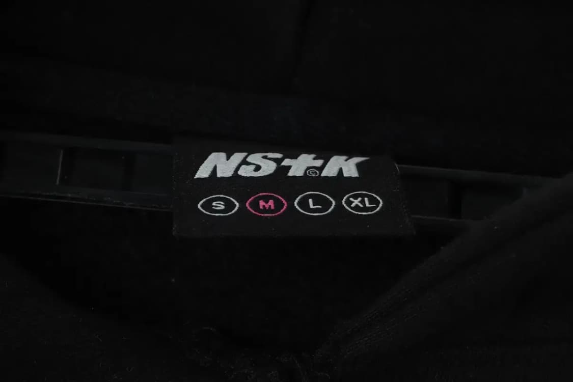 (M-XL) 네스티킥 후드티셔츠 박시 기모 블랙-15D97 상품이미지6