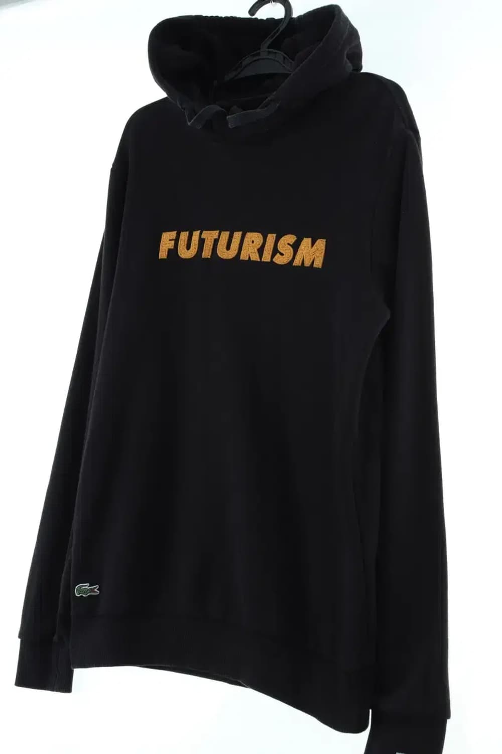 W(M) 라코스테 후드티셔츠 자수 블랙 한정-15D98 상품이미지1