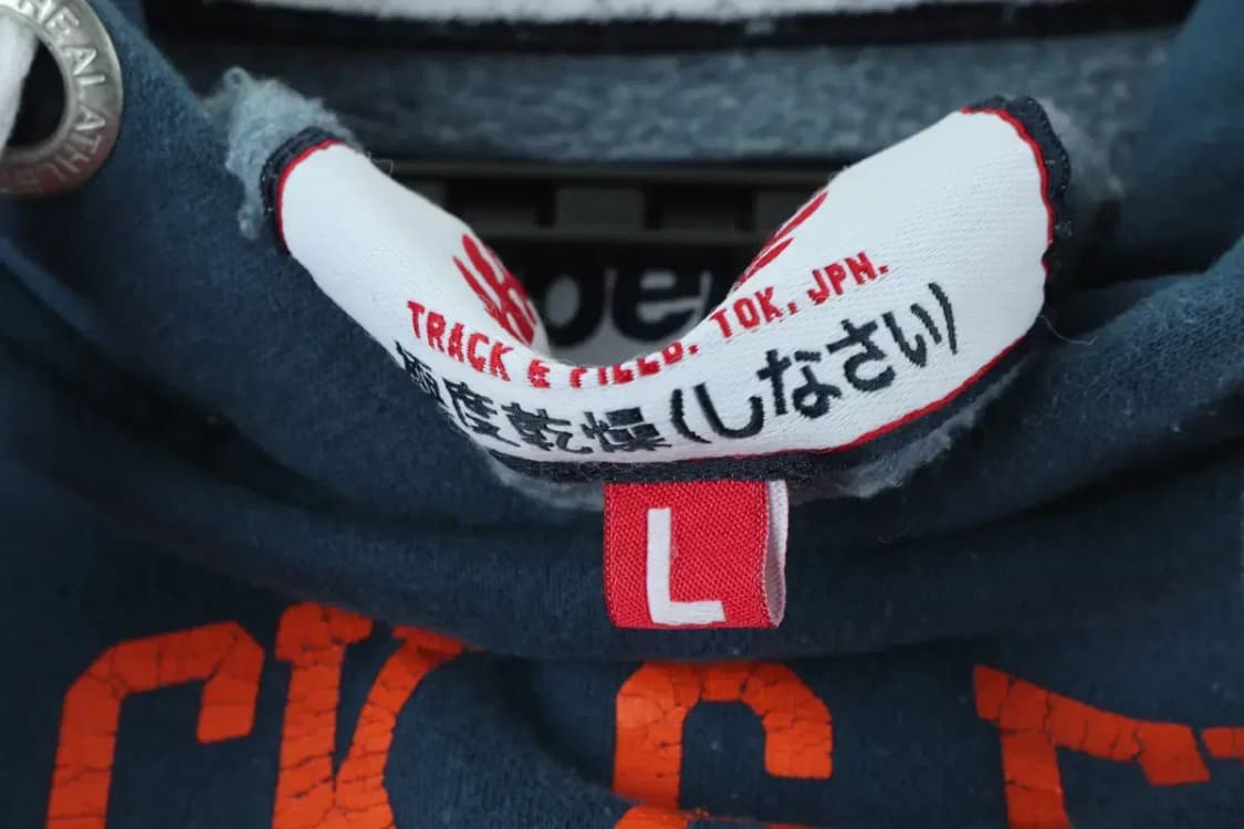 (L-XL) 슈퍼드라이 후드티셔츠 일본 두툼 기모 한정판 매물-15D99 상품이미지10