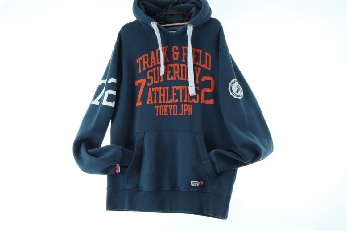 (L-XL) 슈퍼드라이 후드티셔츠 일본 두툼 기모 한정판 매물-15D99 상품이미지3