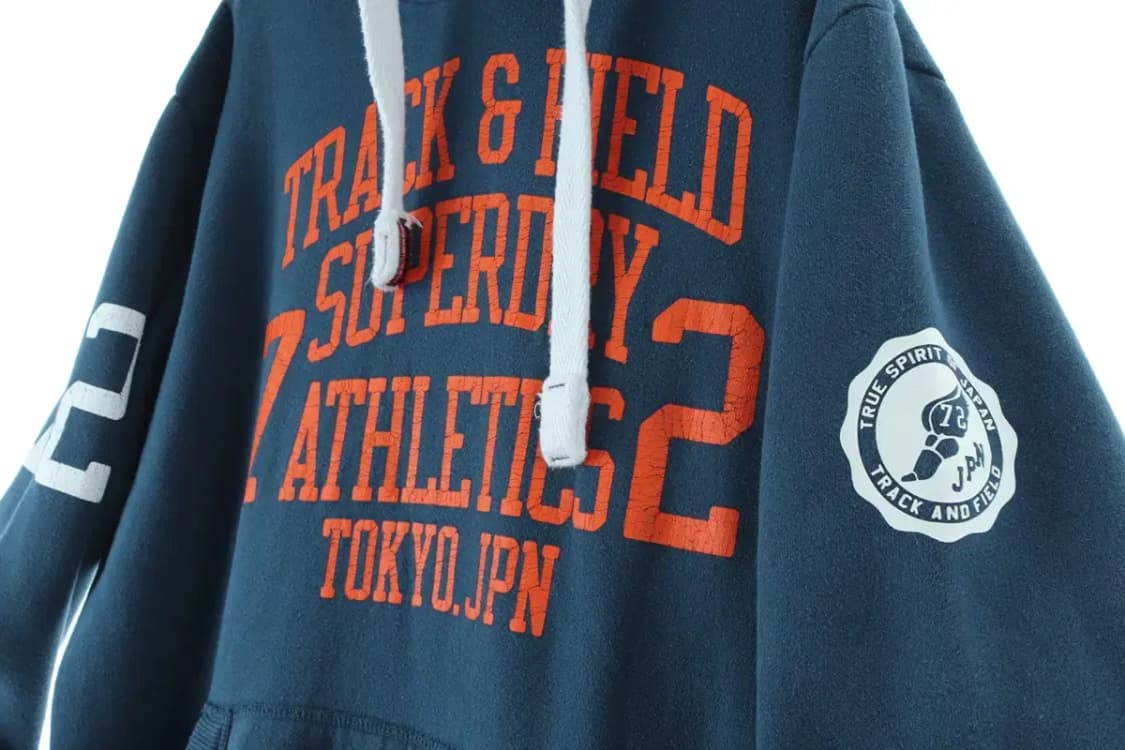 (L-XL) 슈퍼드라이 후드티셔츠 일본 두툼 기모 한정판 매물-15D99 상품이미지8