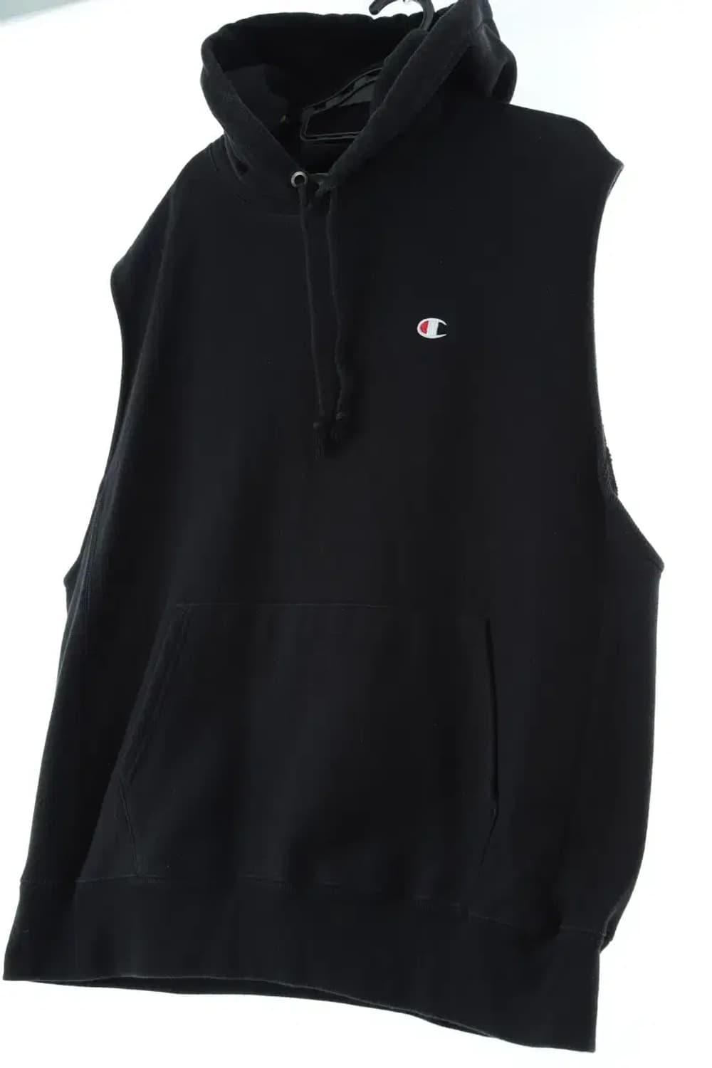 (L-XL) 챔피온 후드티셔츠 년대 리버스위브 민소매 박시-15D9B 상품이미지1