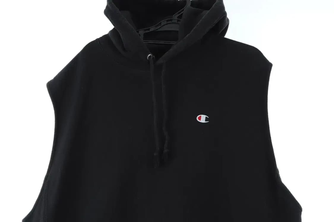 (L-XL) 챔피온 후드티셔츠 년대 리버스위브 민소매 박시-15D9B 상품이미지3