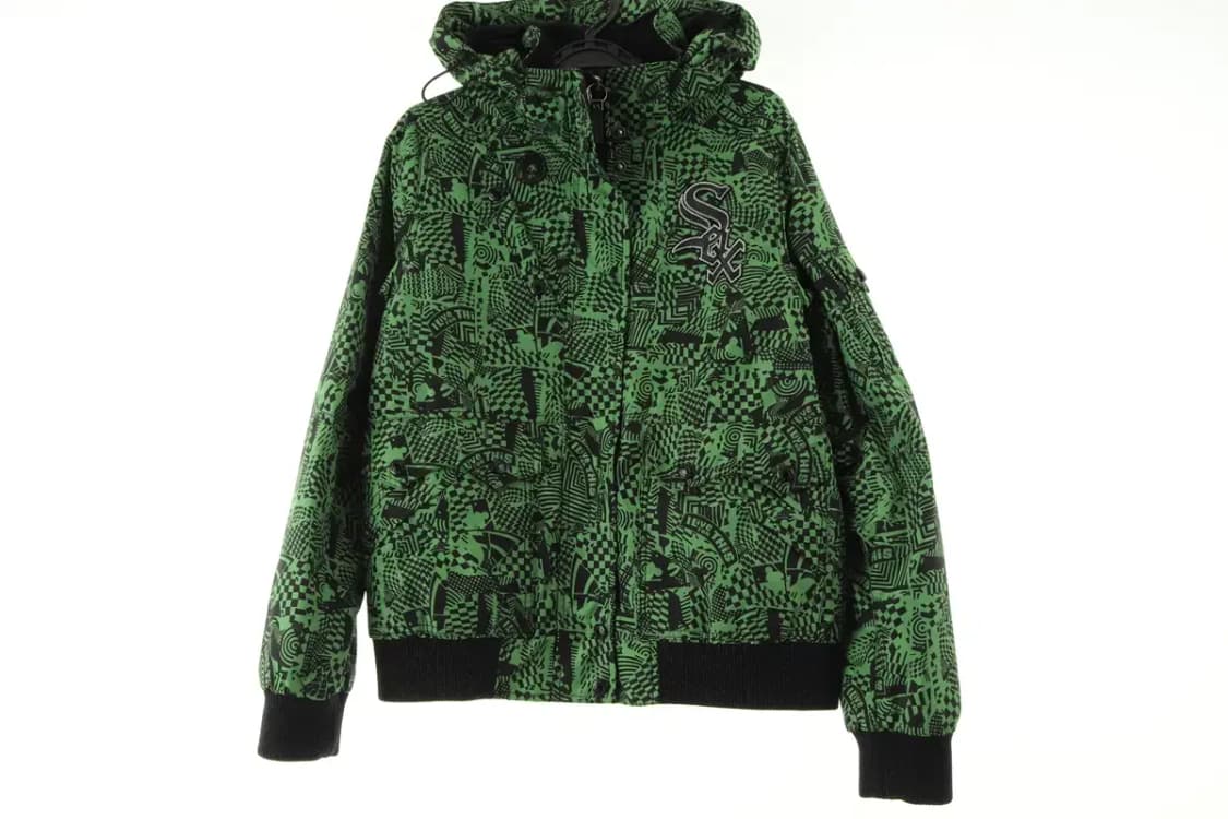 W(S) MLB 엠엘비 집업 바람막이 점퍼자켓 누빔 올드스쿨-15D9E 상품이미지3