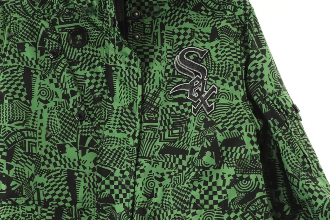 W(S) MLB 엠엘비 집업 바람막이 점퍼자켓 누빔 올드스쿨-15D9E 상품이미지6