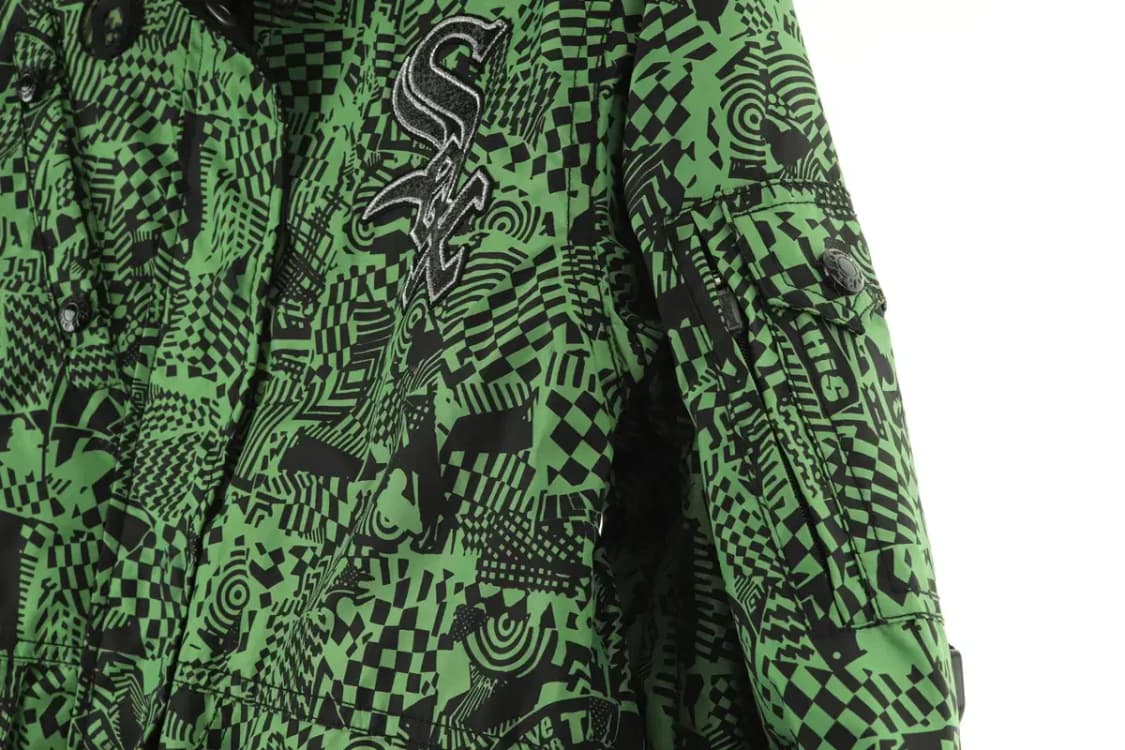 W(S) MLB 엠엘비 집업 바람막이 점퍼자켓 누빔 올드스쿨-15D9E 상품이미지7