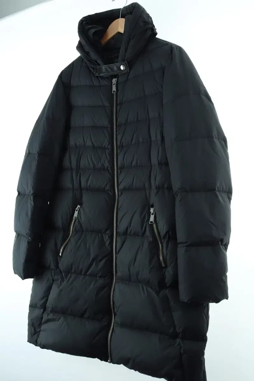 W(XL) 앤드류마크 패딩 점퍼자켓 구스다운 롱 가볍-15D9F 상품이미지1