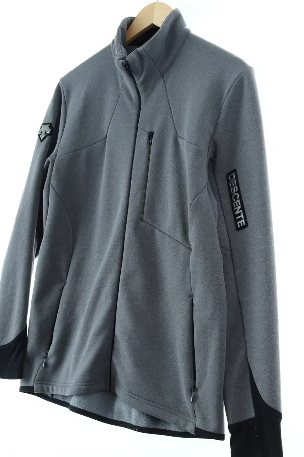 (L) 데상트 집업 바람막이 점퍼자켓 기모 누빔 후리스-15DA5 상품이미지1