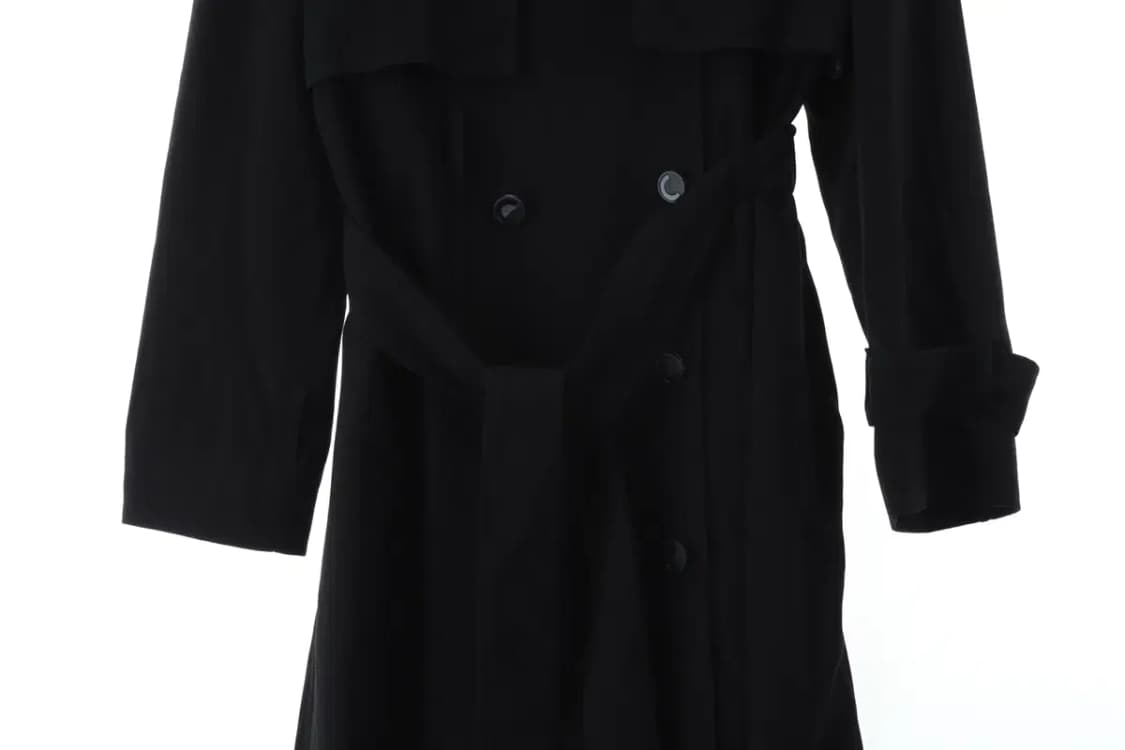 W(F) 럭키슈에뜨 코트자켓 트렌치 블랙 한정판-15DA7 상품이미지4