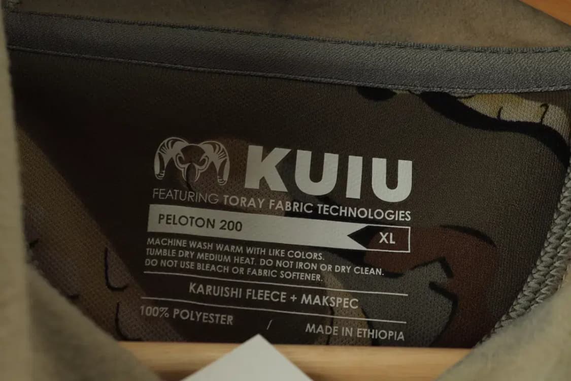 (XL-2XL) 쿠유 집업 바람막이 점퍼자켓 기모 카모 낚시-15DAA 상품이미지7