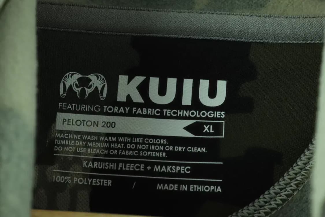 (XL-2XL) 쿠유 집업 바람막이 점퍼자켓 기모 카모 낚시-15DAB 상품이미지6