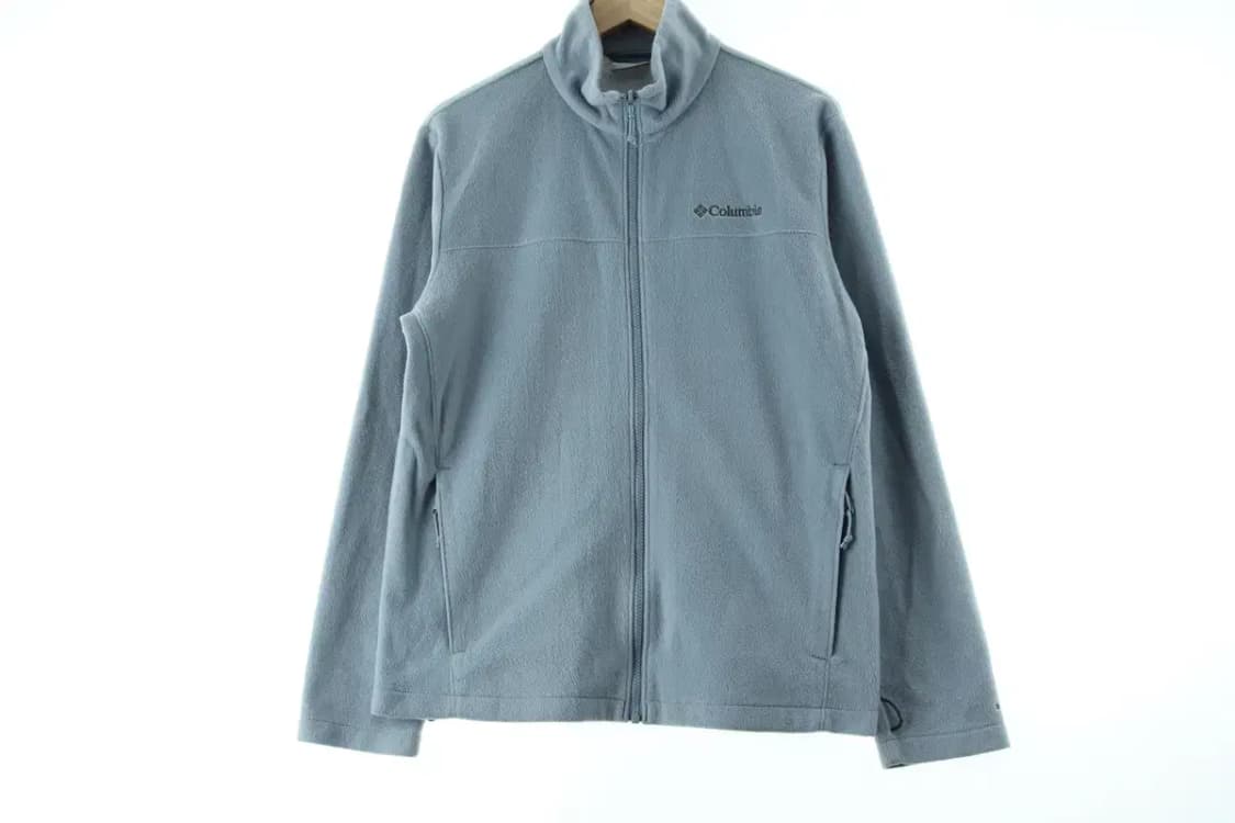 (L) 컬럼비아 집업 바람막이 점퍼자켓 후리스 플리스 연하늘-15DAC 상품이미지2