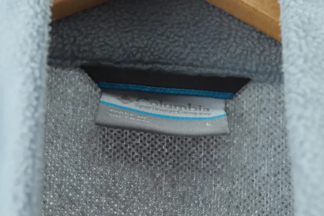 (L) 컬럼비아 집업 바람막이 점퍼자켓 후리스 플리스 연하늘-15DAC 상품이미지7