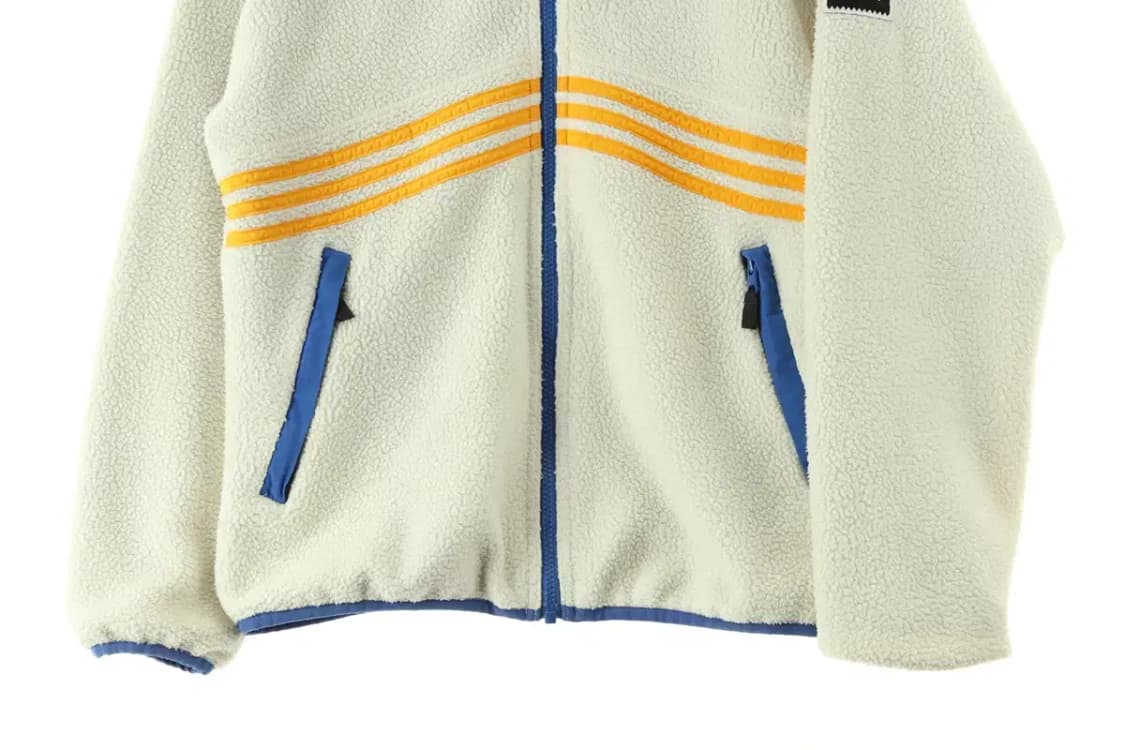 (M-L) 아디다스 집업 바람막이 점퍼자켓 양털 뽀글이 기모-15DB1 상품이미지4