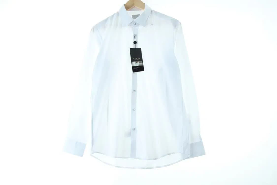 (L) 예작 셔츠 남방 무지 화이트 흰색-15DB7 상품이미지2