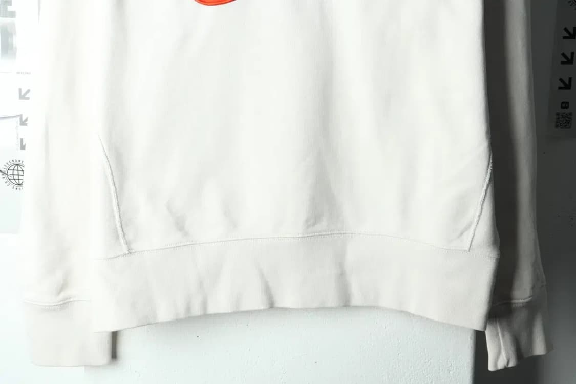 (XL) 나이키 맨투맨 티셔츠 빅로고 화이트 올드스쿨-15E22 상품이미지4