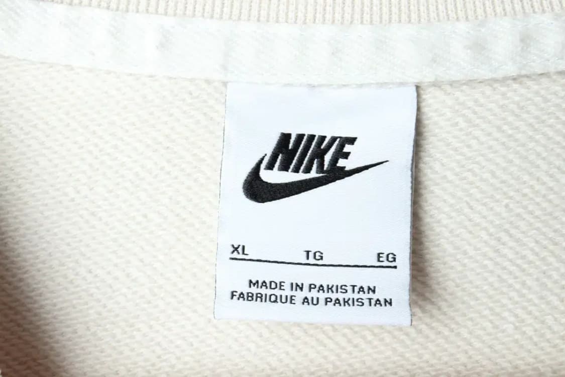(XL) 나이키 맨투맨 티셔츠 빅로고 화이트 올드스쿨-15E22 상품이미지6