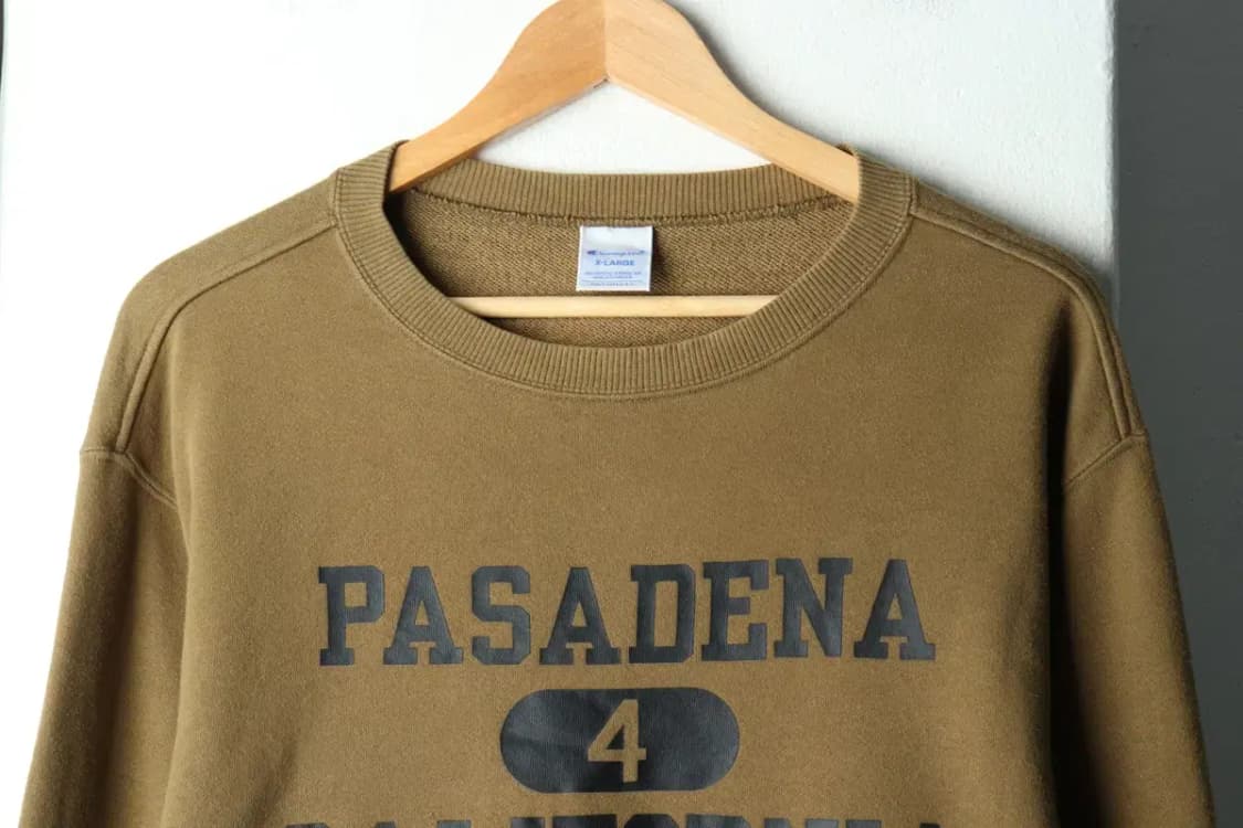 (XL-2XL) 챔피온 맨투맨 티셔츠 피그먼트 브라운 잘익음-15E23 상품이미지3