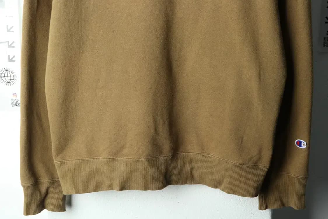(XL-2XL) 챔피온 맨투맨 티셔츠 피그먼트 브라운 잘익음-15E23 상품이미지4