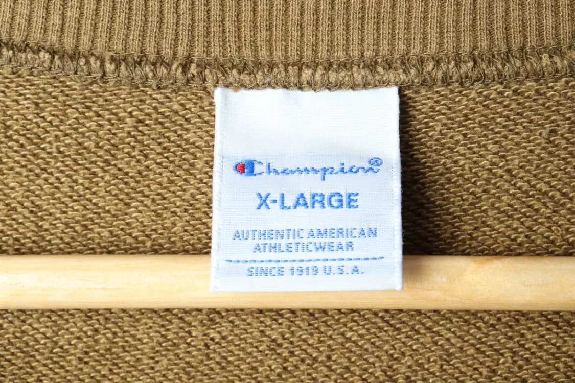 (XL-2XL) 챔피온 맨투맨 티셔츠 피그먼트 브라운 잘익음-15E23 상품이미지7