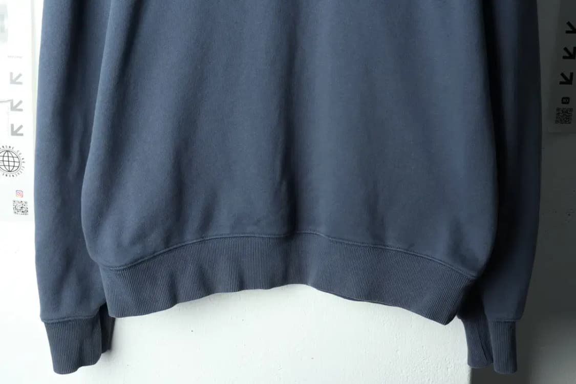 (M-L) 볼컴 맨투맨 티셔츠 네이비 플레임 올드스쿨-15E24 상품이미지4