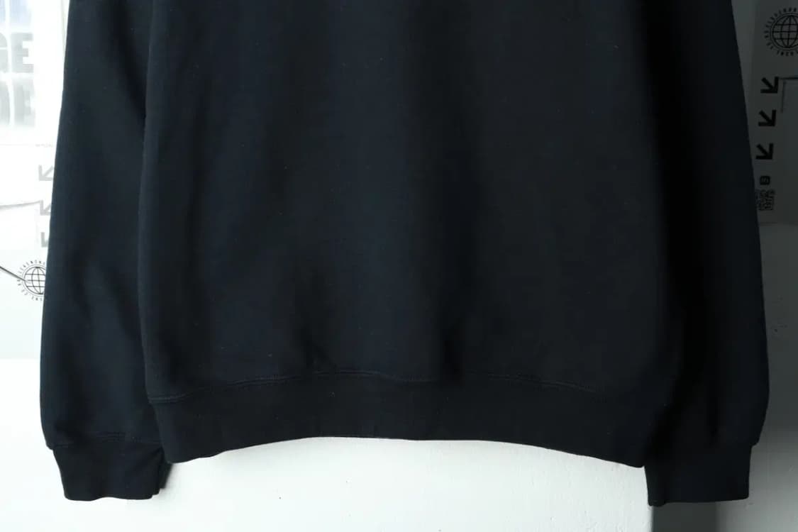 (S) 벤데이비스 맨투맨 티셔츠 블랙 기모 올드스쿨-15E27 상품이미지4