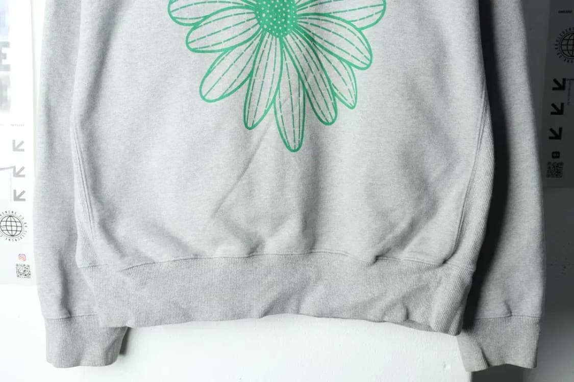 W(F) 마르디메르크디 맨투맨 티셔츠 빅로고 그레이-15E29 상품이미지4